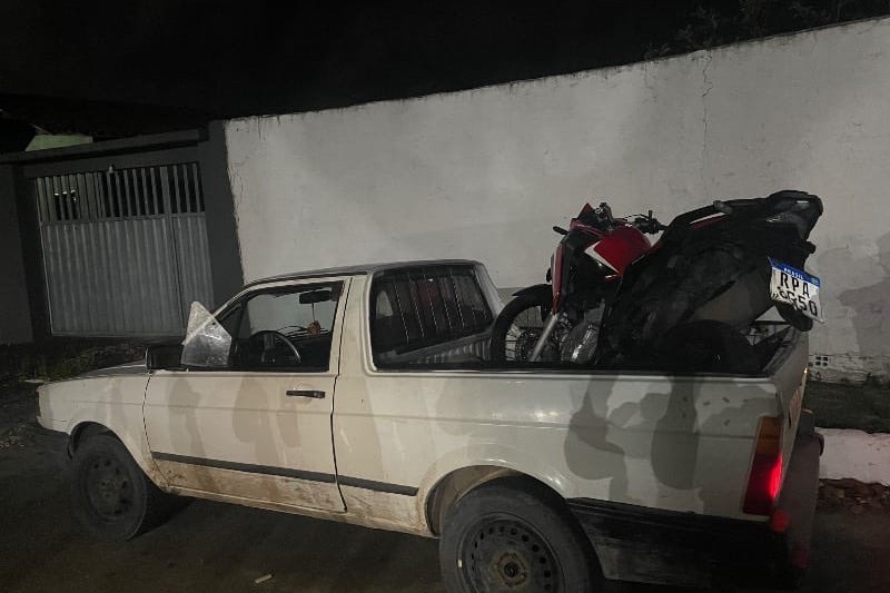 Foto: Divulgação - Ação rápida da PM frustra roubo de veículo em Itagimirim e recupera motocicleta