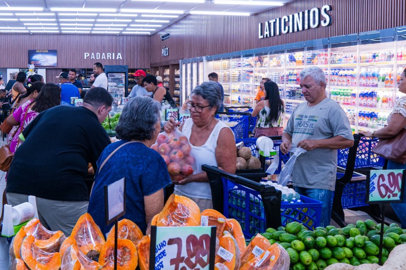 Foto: Uiles de Oliveira/BAHIA DIA A DIA - Cabrália Supermercados reinaugura loja em Itabela e inicia nova fase de modernização