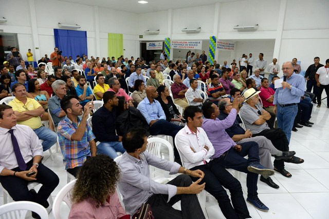 Evento teve a participao do prefeito de Salvador, ACM NETO. (Foto: Divulgao)