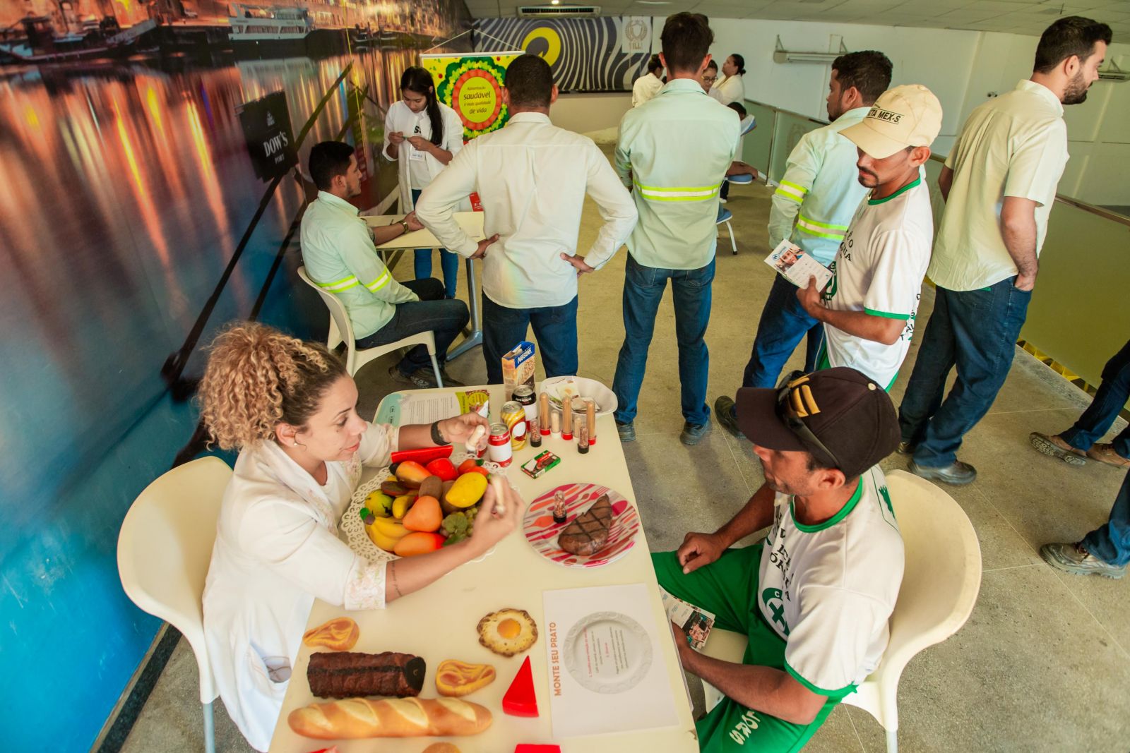 Veracel promove semana interna de segurana preveno a acidentes. (Foto: Divulgao)