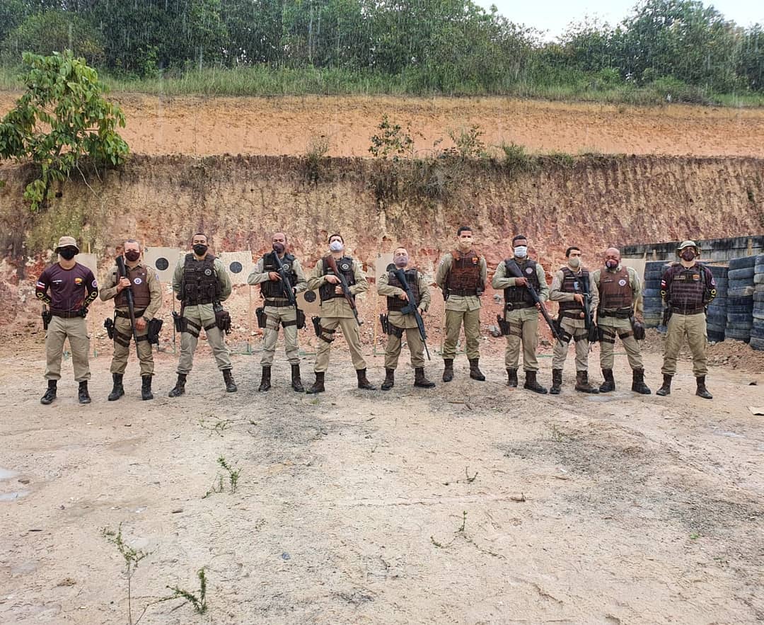 Policias da 7 CIPM recebem capacitao tcnica e ttica. (Foto: Divulgao)