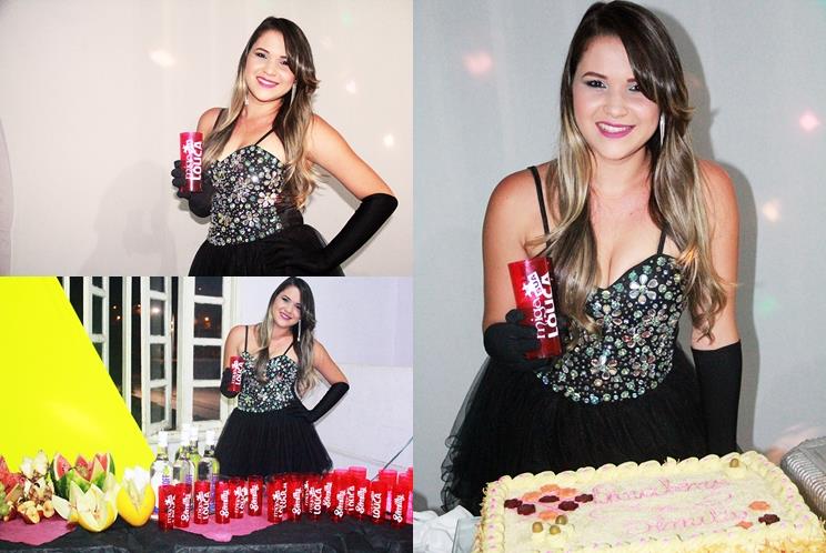 Alegria e descontra��o no anivers�rio de Semilly Guimar�es 