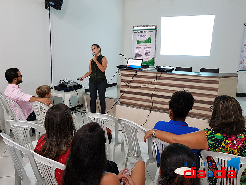 Palestras com temas de interesse pblico foram ministradas por especialistas. (Foto: Alex Gonalves/BAHIA DIA A DIA)