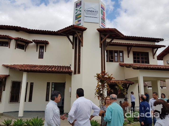 Nova sede do CONDESC, fica Localizado na Rua 05 de setembro, no bairro Centauro, em Eunpolis. (Foto: Alex Gonalves/BAHIA DIA A DIA)