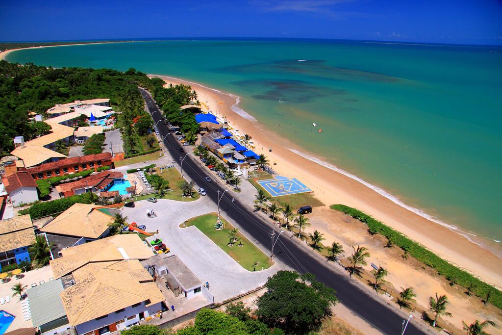 Em Porto Seguro, por exemplo, foi registrada ocupao de 90% nos hotis de neste ms de janeiro. (Foto: Reproduo)