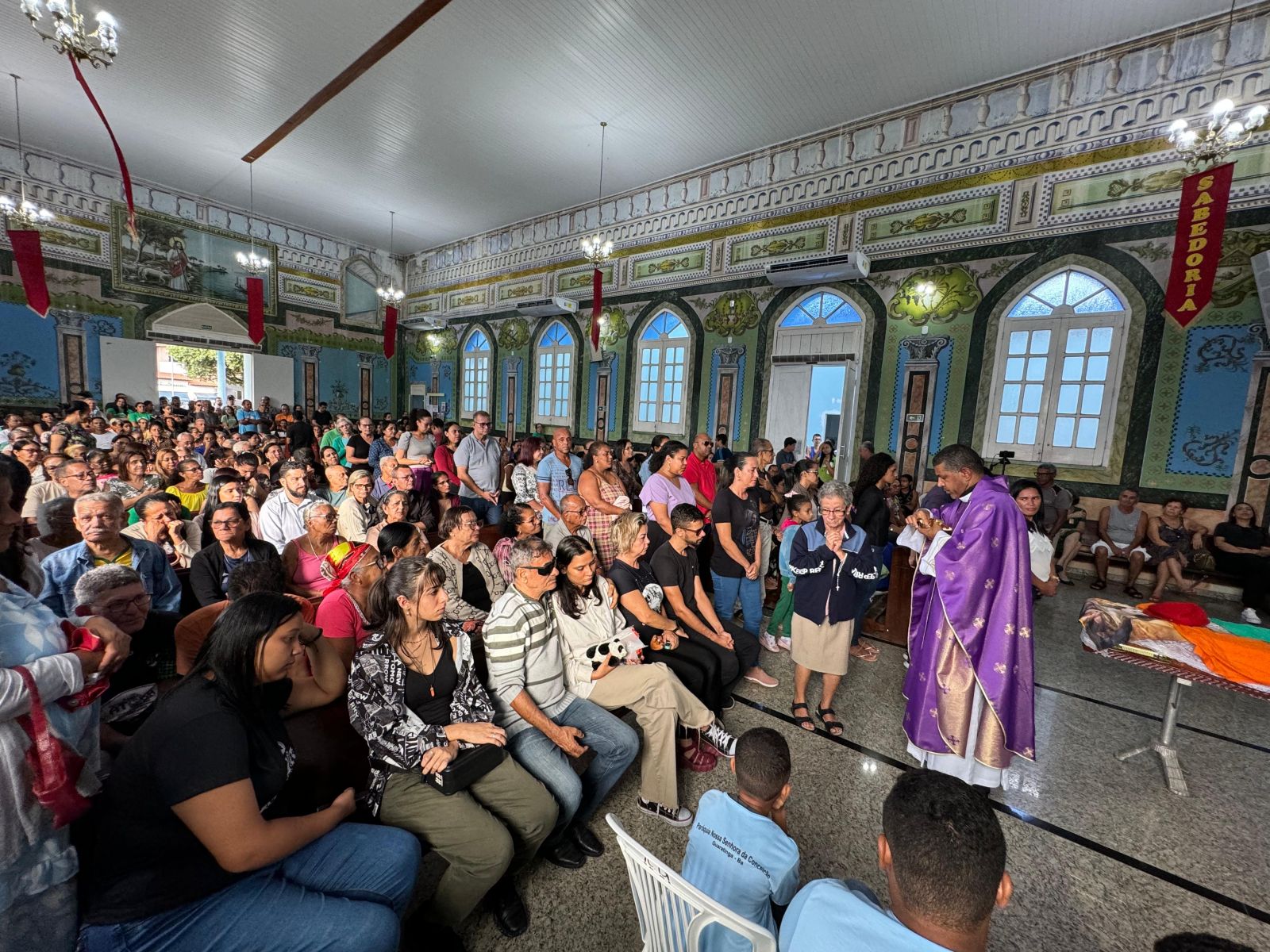 Guaratinga se despede da comerciante Adna Rodrigues em cerimnia memorvel - (Foto: Divulgao)