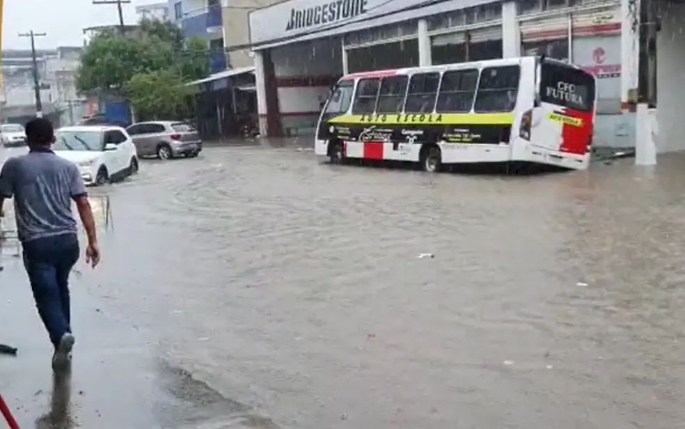 Rua em Itabuna, no sul da Bahia