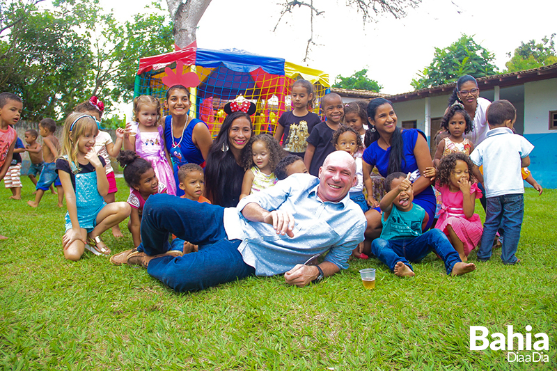 Alegria e diverso marcam o Dia das Crianas na creche Jovina Batista. (Foto: Joziel Costa/BAHIA DIA A DIA)