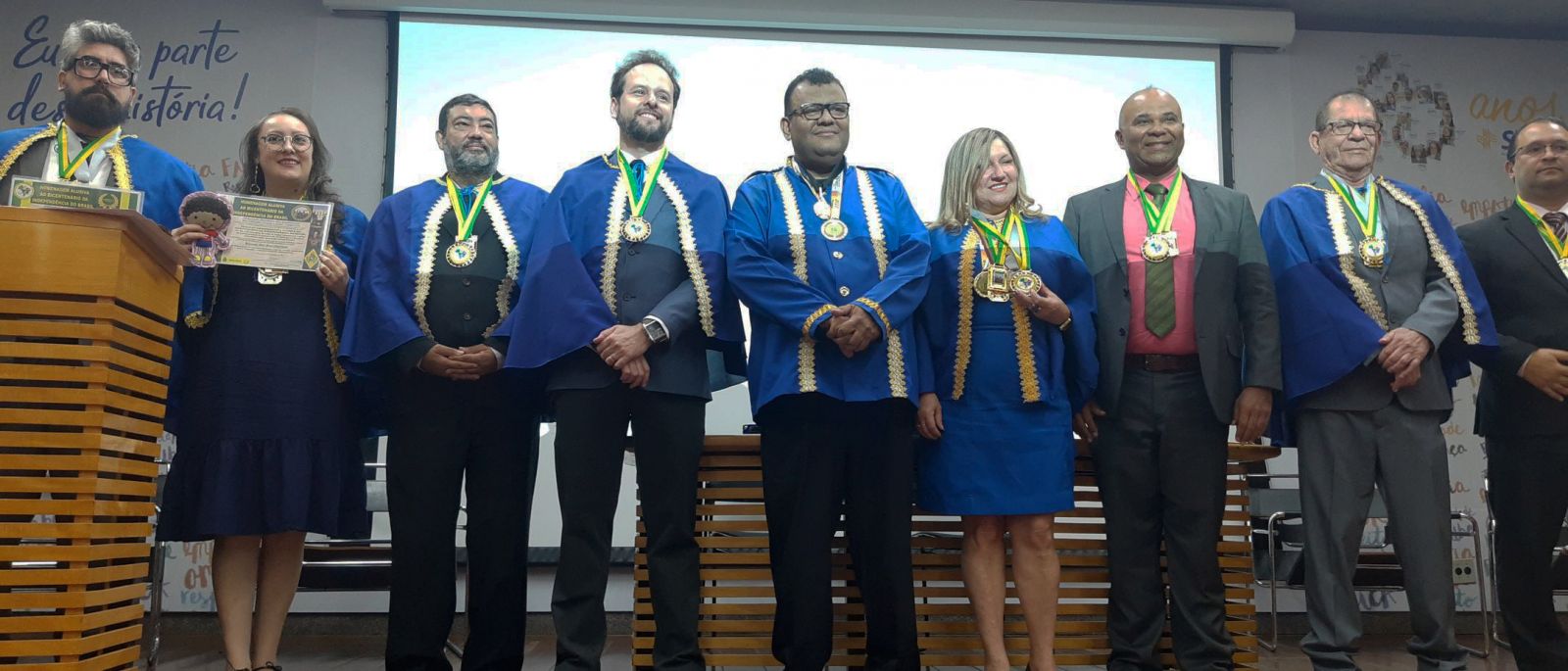 Escritor Athylla Borborema  um dos 200 brasileiros homenageados no bicentenrio em Braslia. (Foto: Divulgao)