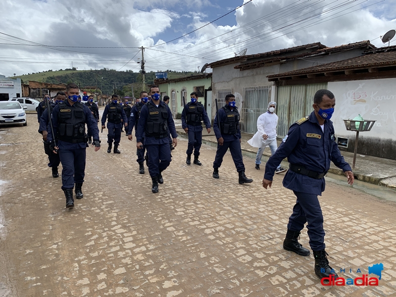 Ao todo so 25 guardas que daro suporte na cidade e nos distritos, atuando nas ruas a partir de hoje.(Foto: Alex Gonalves/BAHIA DIA A DIA)