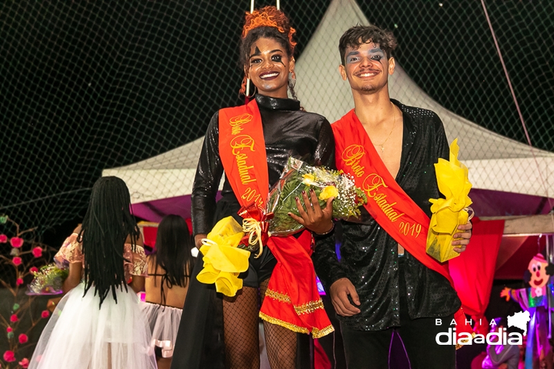 Andressa Pacheco e David Manzoli, ambos com 17 anos, foram eleitos garota e garoto Broto Estadual 2019. (Foto: Joziel News/BAHIA DIA A DIA)