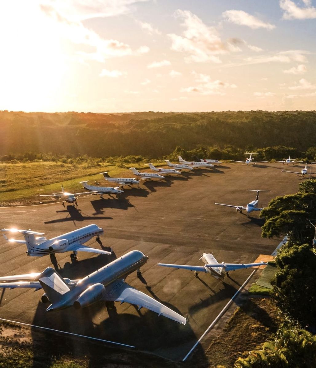 Aeroporto Terravista chega ao limite da capacidade no Réveillon em Trancoso Aeroporto Terravista chega ao limite da capacidade no Réveillon em Trancoso