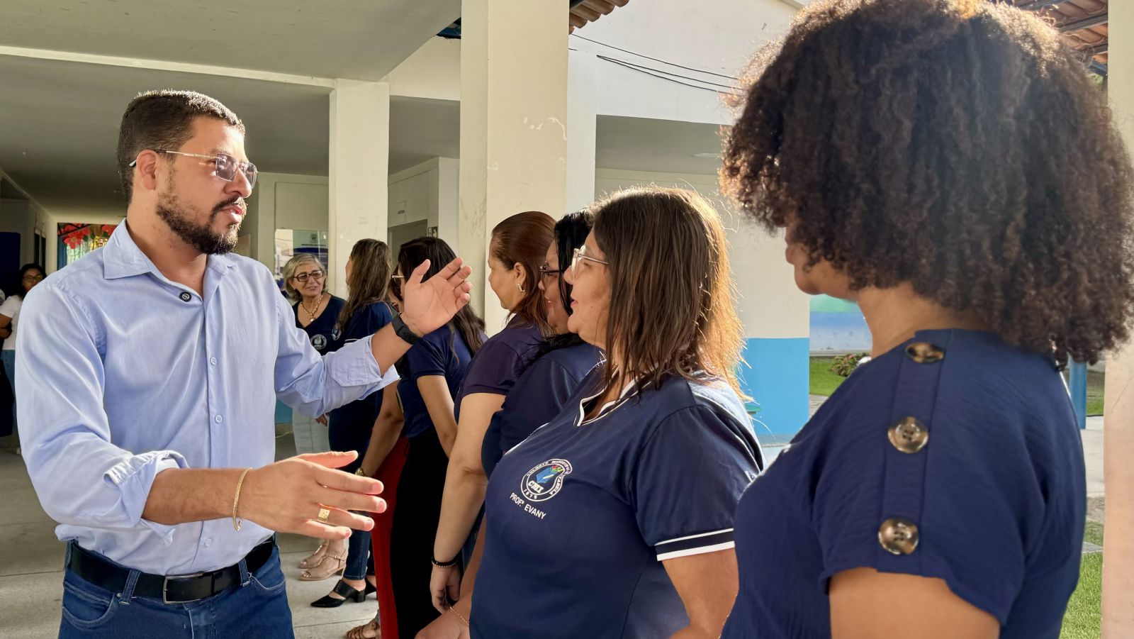 Volta s aulas rene mais de 5 mil alunos da rede municipal de ensino em Itabela. (Foto: Divulgao)