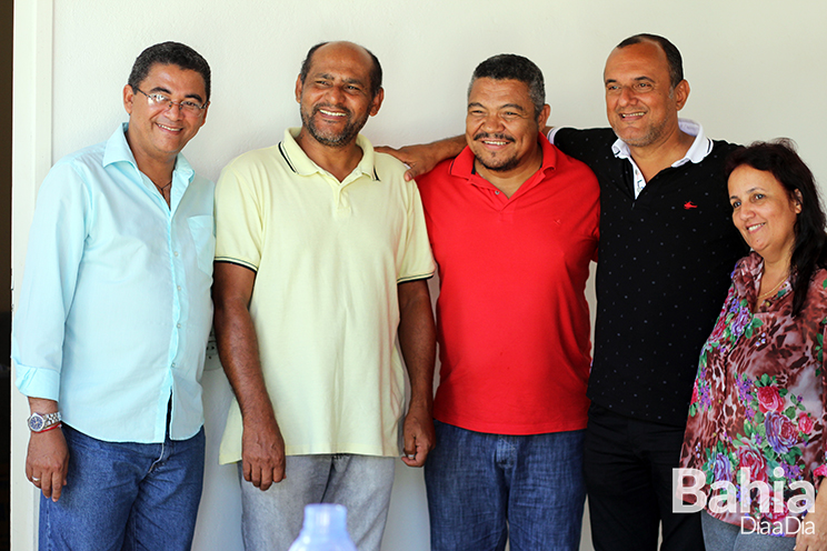 Adilton Eugnio, vice-prefeito de Itabela, Dino Pereira, Vice-prefeito de Itabela, Valmir Assuno, Dep. Federal, Leleu da Sacaria e sua esposa, Amlia Barros