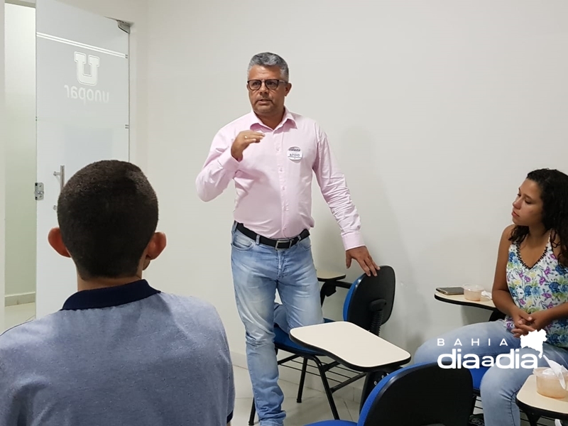 Diretor da Unopar, Jos Carlos Nunes, falou da importncia do evento. (Foto: Alex Gonalves/BAHIA DIA A DIA)