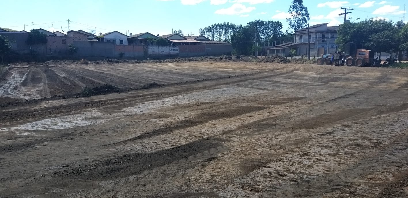 Campo da Jueirana recebeu limpeza. (Foto: Divulgao)