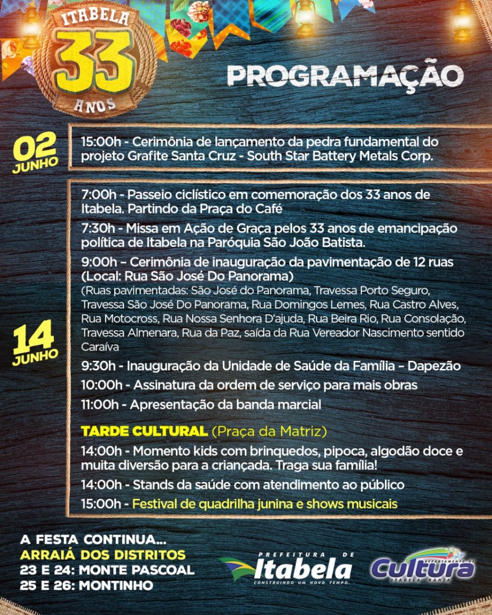 Programao Oficial