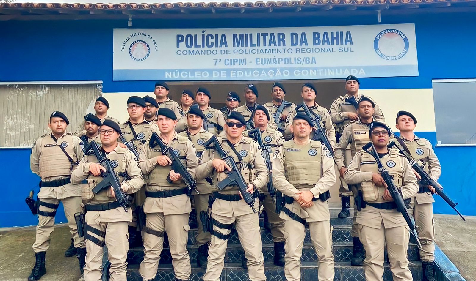 Operao Paz em Eunpolis refora policiamento para combater a criminalidade. (Foto: Divulgao)