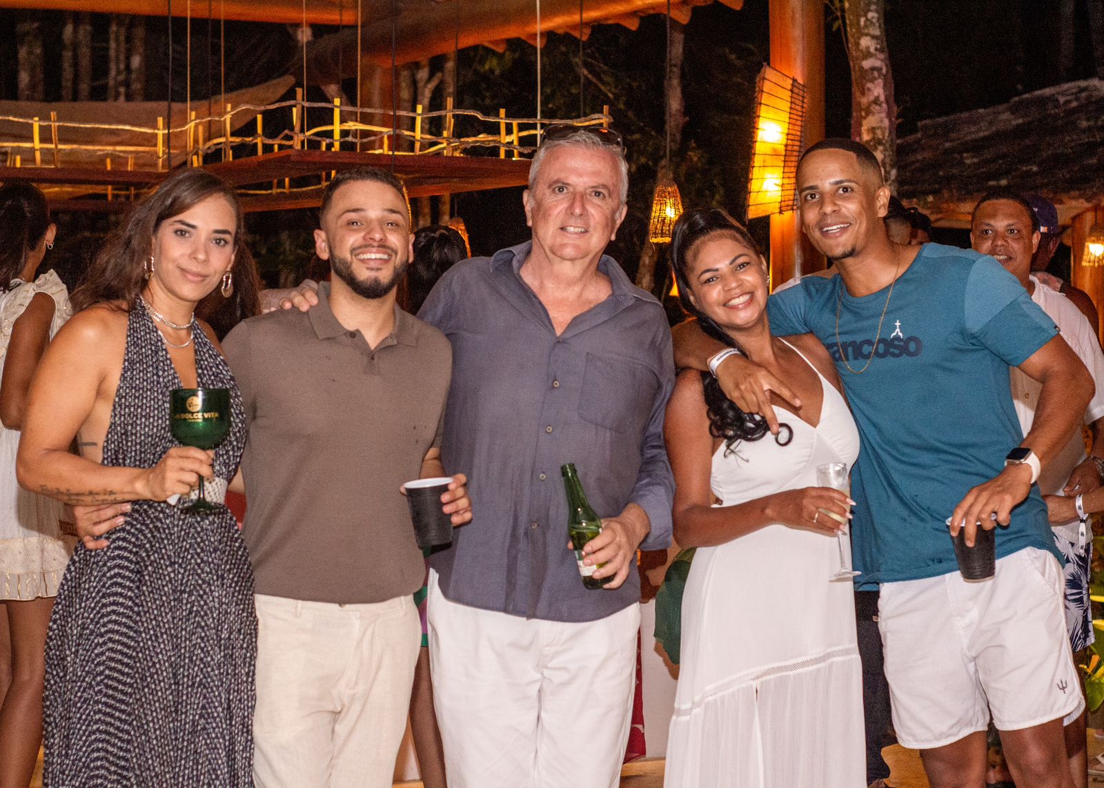 Gabriel Miranda celebra aniversrio em grande estilo no Village La Dolce Vita em Trancoso (Foto: Sam Martinelli) 