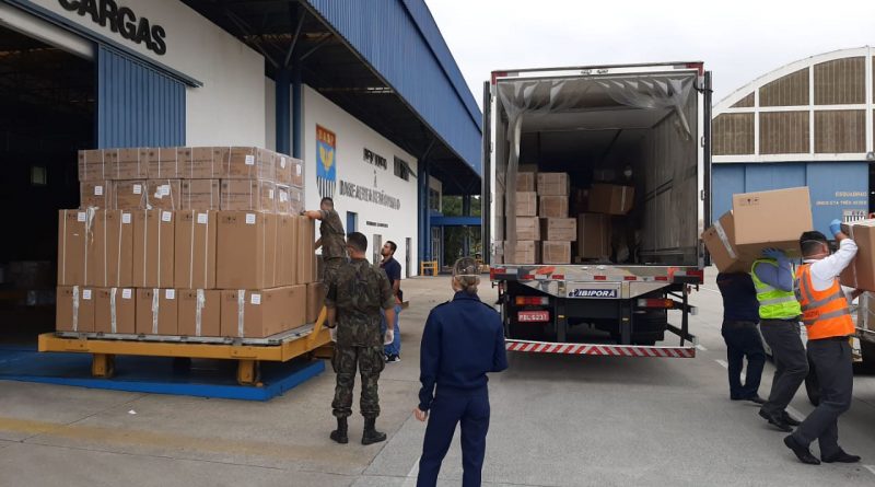 Suzano e Veracel em parceria, firmam parceria na montagem de um hospital de campanha em Teixeira de Freitas. (Foto: Divulgao)