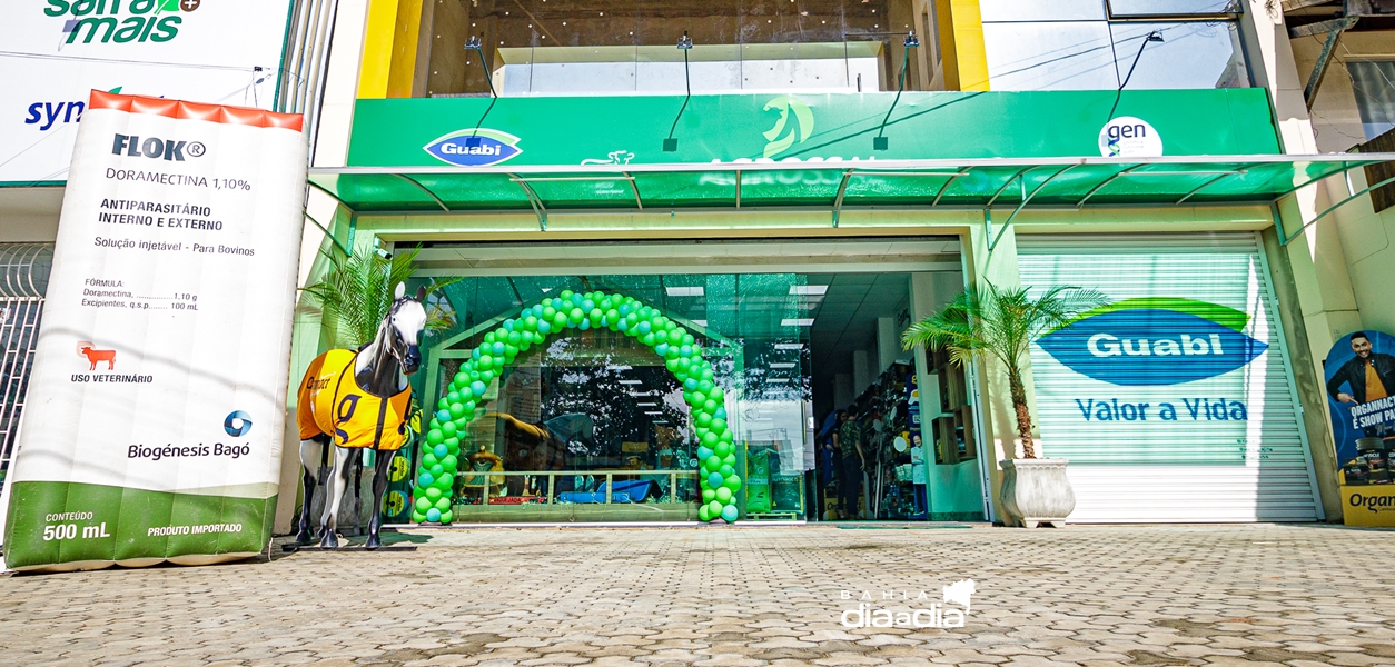 Novo endereo da Agrosal Agro veterinria  Avenida Pedro Alvares Cabral, em frente ao trevo da cidade. (Foto: ORasta)