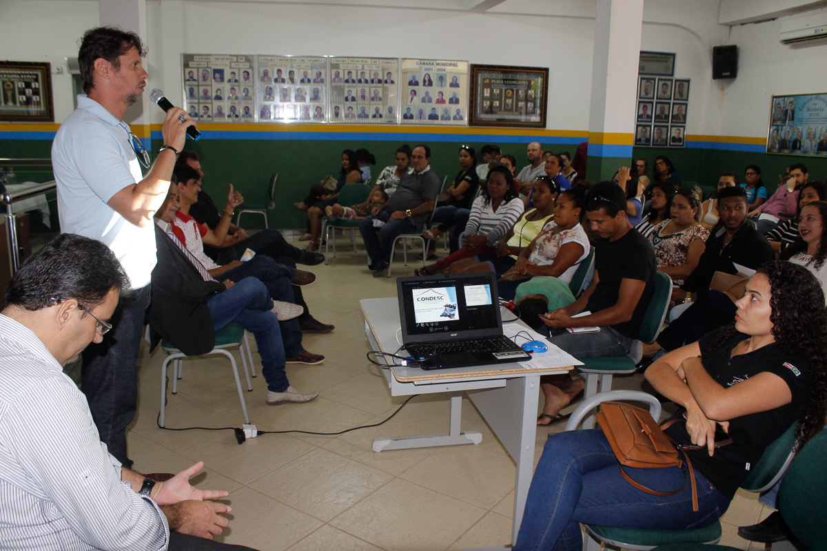 Condesc firma parceria com Itabela para discutir regularizao fundiria. (Foto: Divulgao)