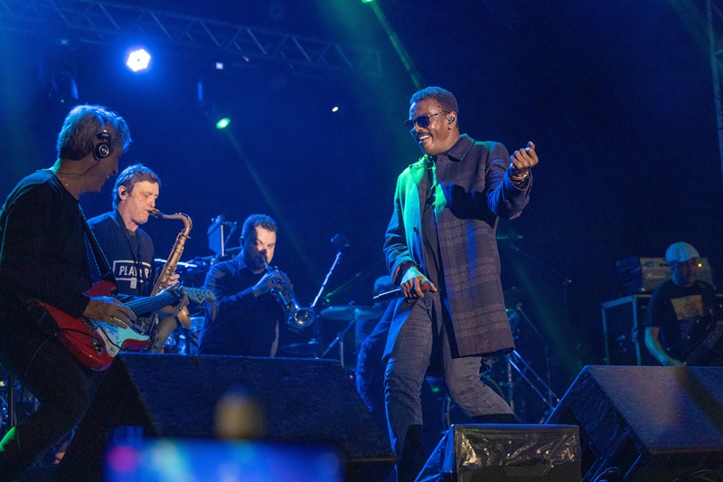 Seu Jorge, foi a principal atrao da noite.(Foto: Divulgao)