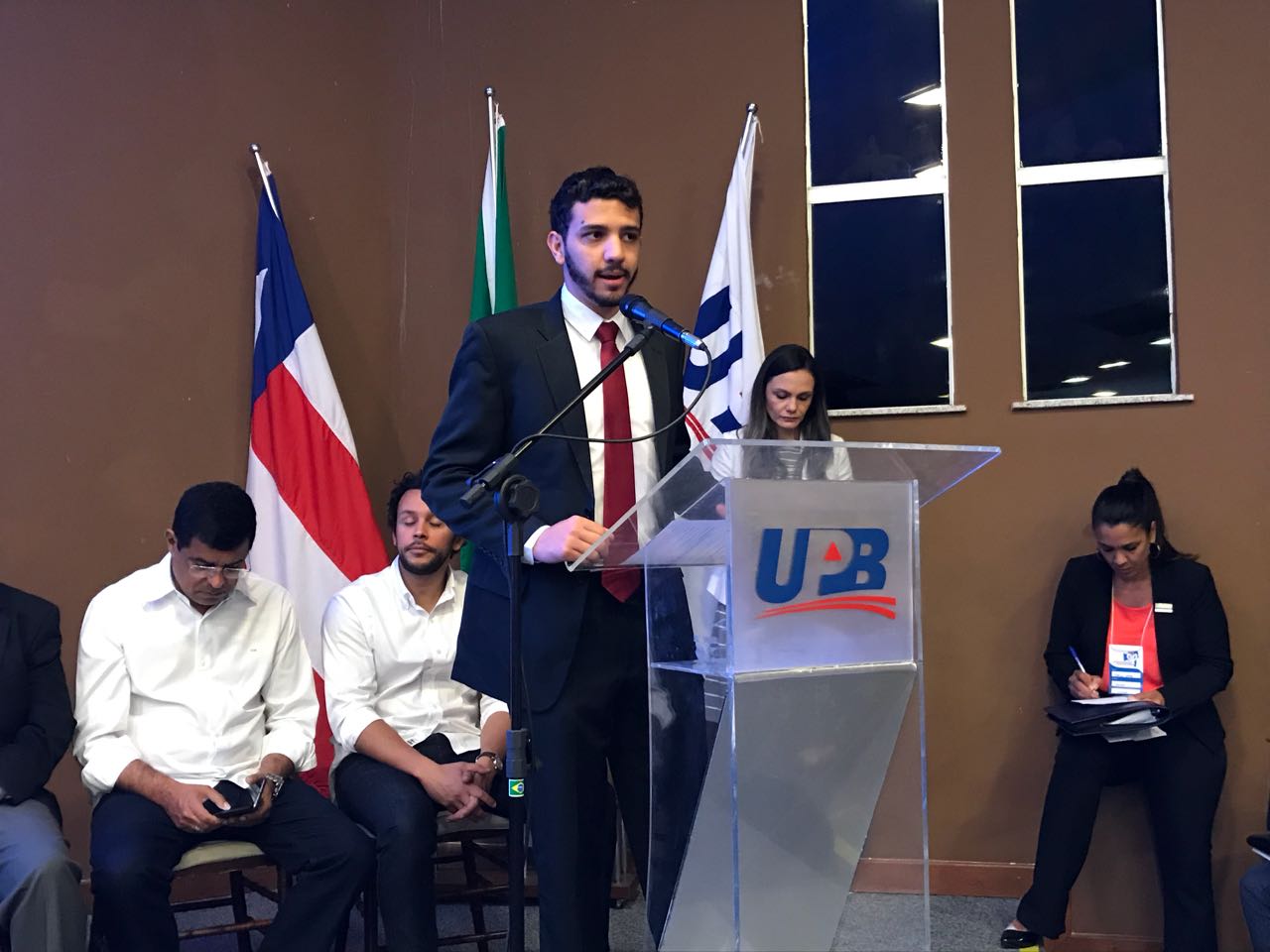 Neto Carletto participa da conveno estadual do PP. ( Foto:Divulgao)