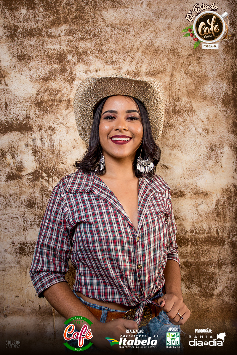 Dbora Castro, 17 anos. Candidata a Garota Caf 2018. (Foto: Adilson Santos)