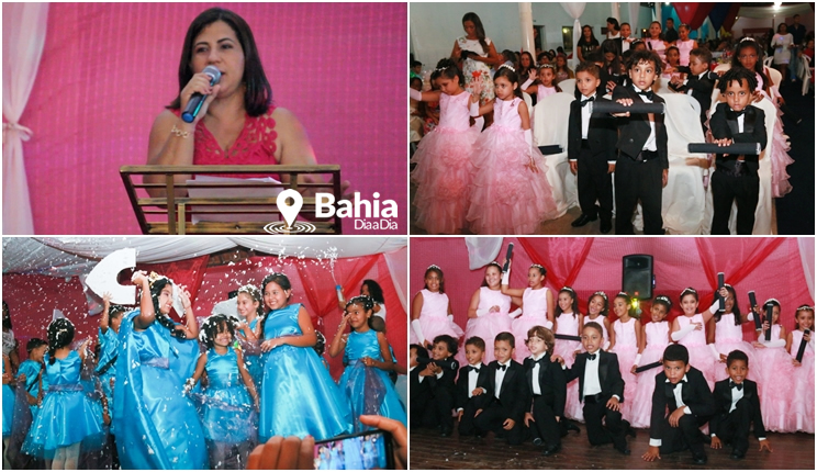 Formatura do Centro Educacional Arco Iris emociona pais e alunos. (Fotos: Alex Barbosa/Bahia Dia a Dia)