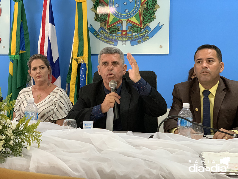 Pedro Dap afirmou que vai fazer um mandato coletivo com apoio dos demais vereadores. (Foto: Alex Gonalves/BAHIA DIA A DIA)