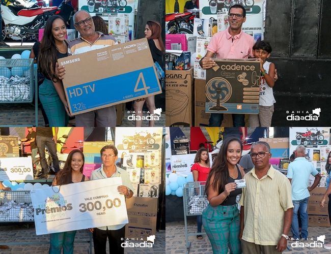 Via Cabrlia Supermercados realiza sorteio de prmios em Itabela e Guaratinga. (Foto: Joziel Costa/BAHIA DIA A DIA)