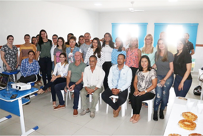 Curso promovido pela ASCOM foi direcionado a profissionais da Sade e Educao.. (Foto: Divulgao)