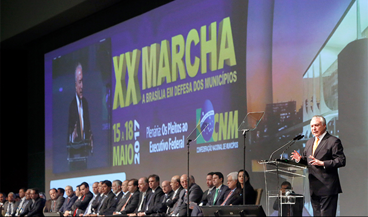 Evento contou com a participao do presidente, Michel Temer. (Foto:Michel Temer)