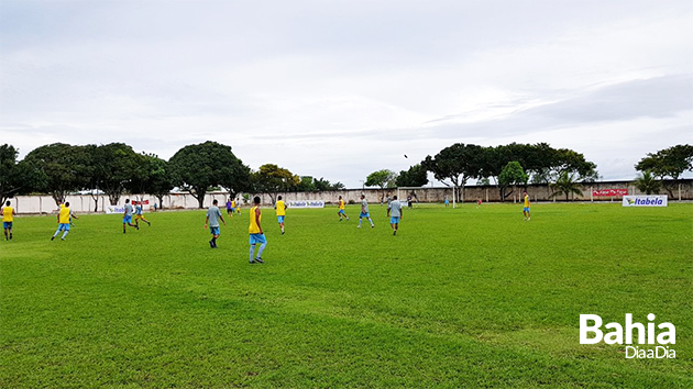 Seleo de Itabela participou de treinos durante toda semana. (Foto: Alex Gonalves/BAHIA DIA A DIA)