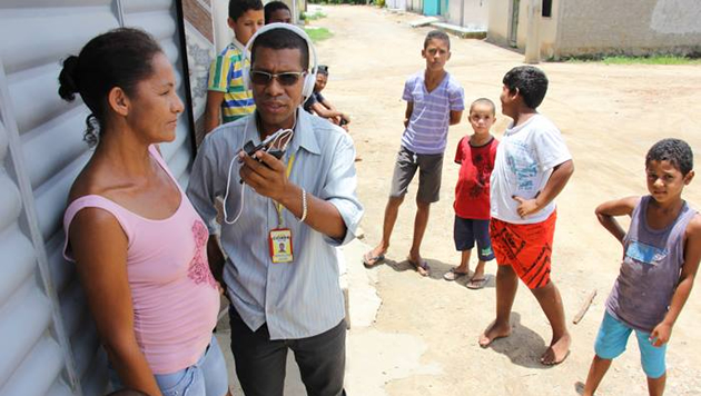 Divino dos bairros um dos quadros do programa microfone aberto no comando de Eronildo Divino. (Foto: Arquivo/BAHIA DIA A DIA)