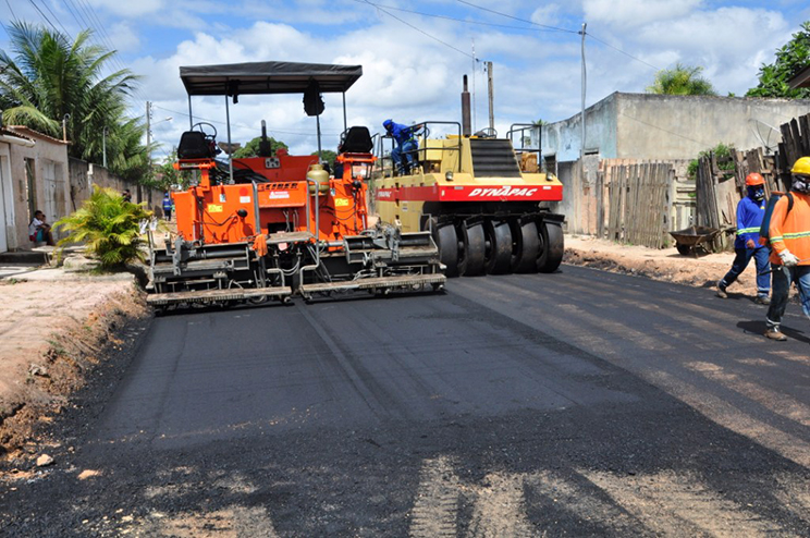 Todas as entradas do bairro Juca Rosa sero pavimentadas.(Foto: Divulgao/Ascom)