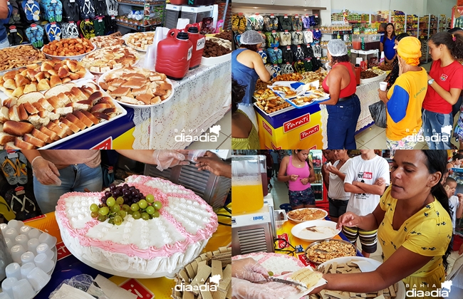 Supermercado Novo Barateiro promove programao especial de Dia das Mes. (Foto: Alex Gonalves/BAHIA DIA A DIA)