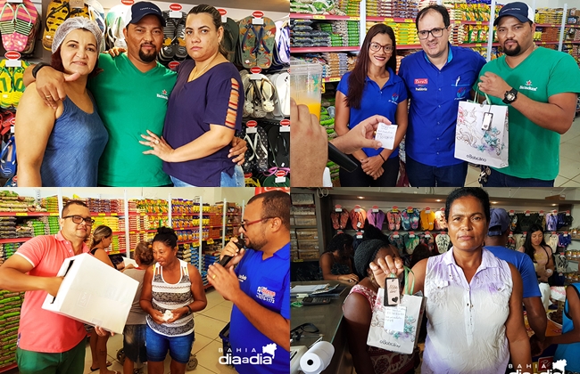 Supermercado Novo Barateiro promove programao especial de Dia das Mes. (Foto: Alex Gonalves/BAHIA DIA A DIA)