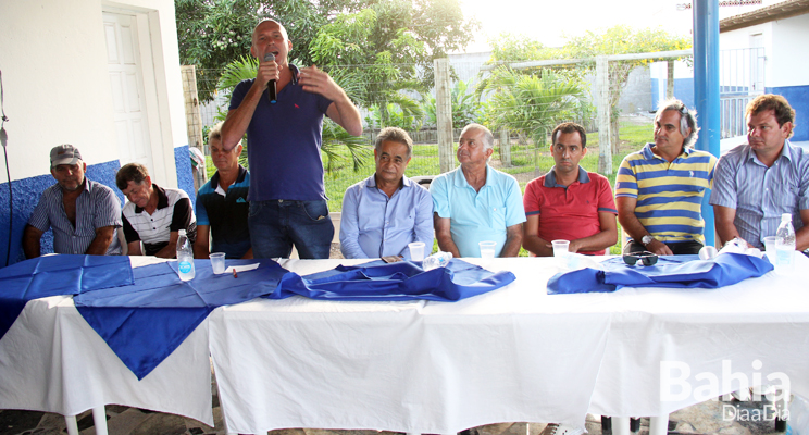 Luciano Francisqueto anuncia secretrio de agricultura e mais dois nomes de seu secretariado . (Foto: Alex Barbosa/Bahia Dia a Dia)