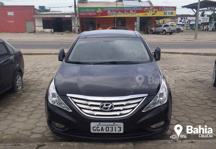 GPS ajuda polcia recuperar carro roubado em Porto Seguro. (Foto: Divulgao/PM)