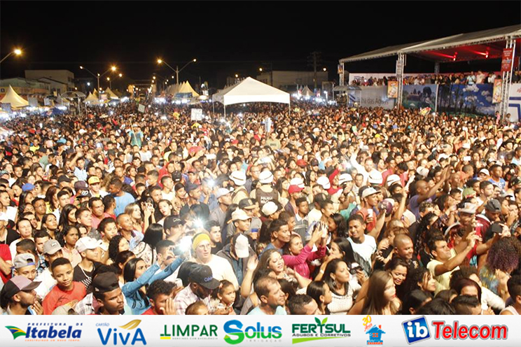 Festa contou com uma super estrutura. (Foto: Luciano Pereira)