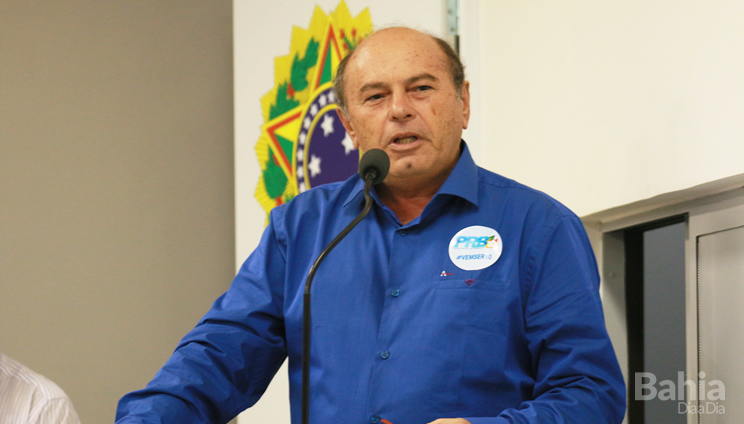 Faf  oficializado pr-candidato para Prefeito de Teixeira de Freitas pelo PRB. (Foto: Alex Barbosa)