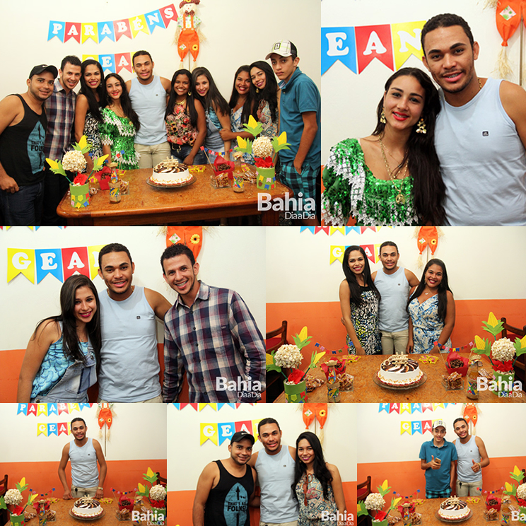 Niver de Gean Ferraz. (Fotos: Alex Barbosa)