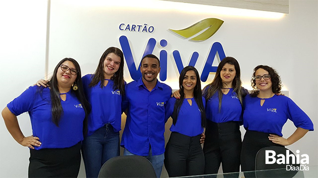 Equipe de atendimento Carto Viva. (Foto: Joziel Costa/BAHIA DIA A DIA)