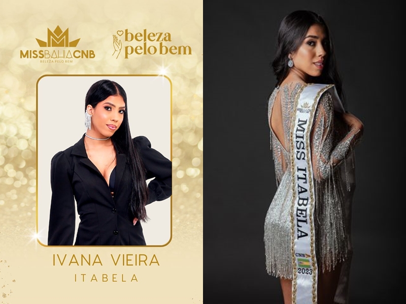  Ivana Lima Vieira, de 22 anos, estudante de fisioterapia e atual Miss Caf 2022 de Itabela, representar a cidade de Itabela.(Foto: Divulgao)