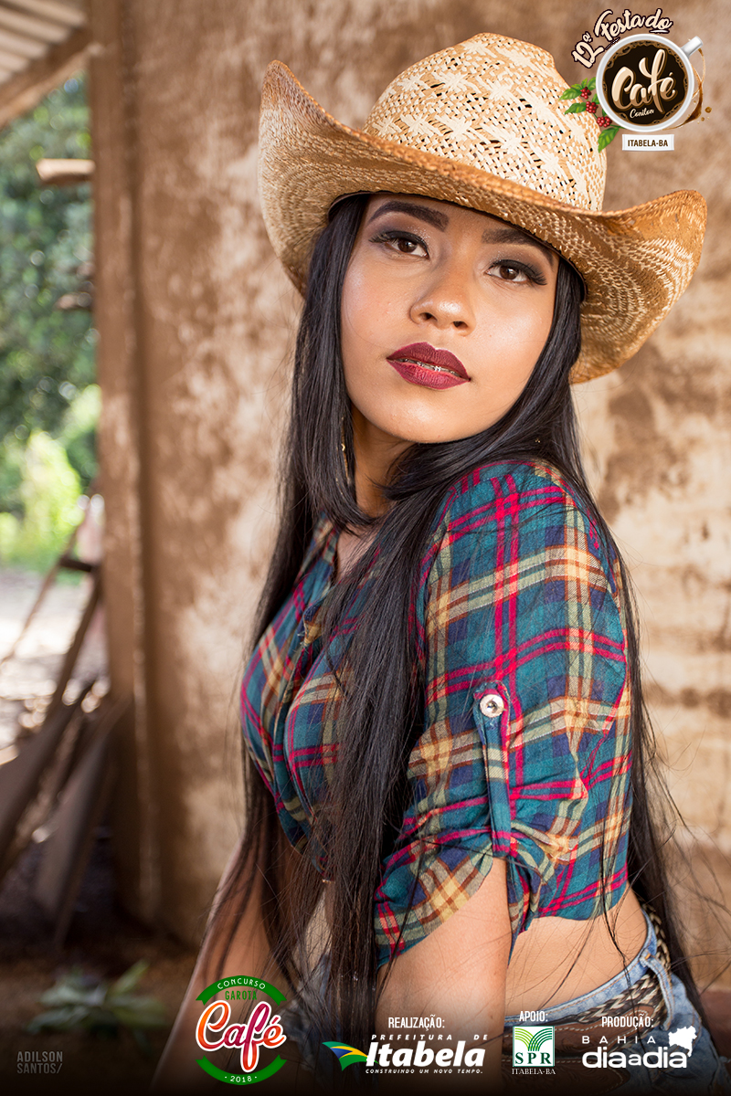 Rayla Vieira, 15 anos. Candidata a Garota Caf 2018. (Foto: Adilson Santos)