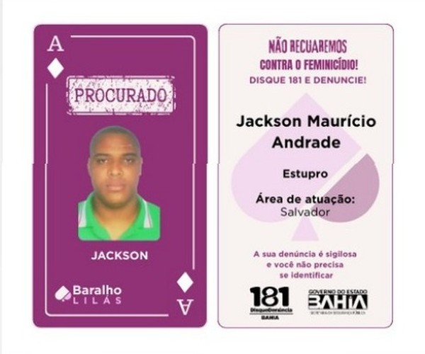 Jackson Maurício Andrade é um dos 16 procurados Jackson Maurício Andrade é um dos 16 procurados