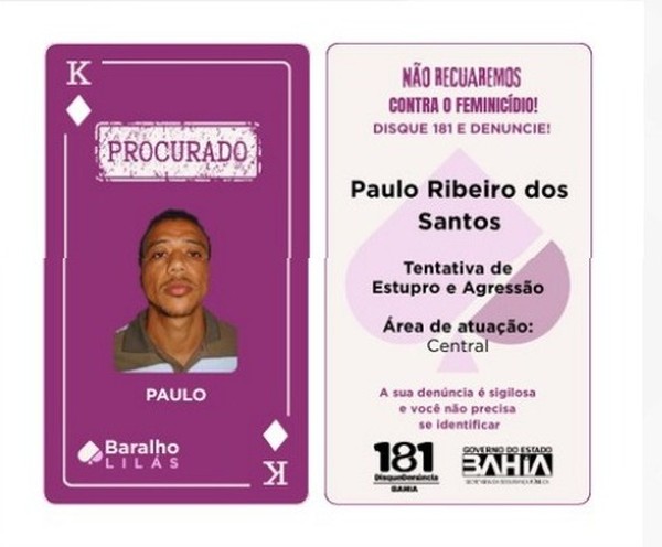 Paulo Ribeiro dos Santos é um dos 16 procurados Paulo Ribeiro dos Santos é um dos 16 procurados